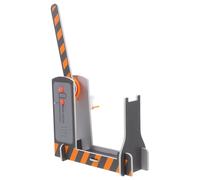2Pcs Train Crossing Gate Model Engineering Construction for Educational Use Realistic Barrier Gate Accessory for Train Tracks and Exhibitions