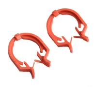 2pcs Transfer Case Gear Shift Cable Clip Orange
