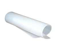 2pcs Translucent Silicone Rubber Sheet - Heat Resistant VMQ Sheeting Pad for Industrial Use(50x50x3mm)