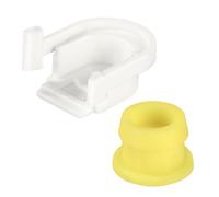 2pcs Transmission Shifter Bushing Set, OEM# KV6Z-7K340-A Transmission Shifter Cable Bushing and Cap Shift Cable Connector Bushing Car Accessories Compatible with Ford