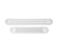 2PCS Transom Support Plate Kit, Marine Transom Support Plate, Aluminum Boat Beam Support Plate with Pre Drilled Holes, Replacement for Outboard Motors Newer Than 1986 Wit Clamps