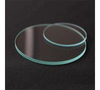 2pcs Transparent Glass Lens for Flashlight & Headlamp - Round Flat Optical Lens, Dia 8mm to 44mm, Thick 1-2mm 1pc(28mm x 2mm)