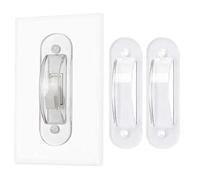 2Pcs Transparent Wall Switch Guard, Light Switch Guard Cover Switch Board and Socket Cover Light Switch Baffle, Protection Protect Lights or Circuits, Wall Switches, Switches and Dimmers