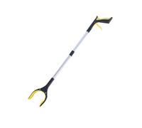 2pcs Trash Picker Grabber Tool Grabber Reaching Tool Foldable Telescopic Grabber Reaching Aid Tool Foldable Gripper Extender(Yellow)