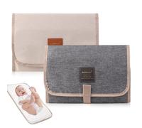 2PCS Travel Changing Mat, Portable Foldable Baby Changing Mats, Waterproof for Infants and Young Children Home and Outing Diaper Changing