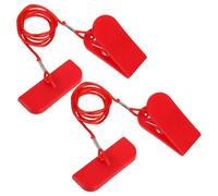 2pcs Treadmill Safety Key Clip Emergency Stop Magnet Replacement