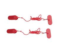 2PCS Treadmill Safety Key, Magnetic Universal Emergency Stop Treadmill Lock, ABS Magnet Materials with Secure Clip, Treadmill Safety Switch for Most Running Machines, User Friendly