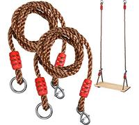 2Pcs Tree Swing Rope Length Adjustable Hanging Kit, Nylon Hammock Chair Strap Indoor Outdoor Swing Attachment (Max load 700lbs)