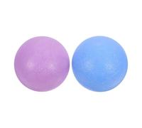 2pcs Trigger Point Foot Massage Ball for Arch Relief, Yoga and Rehab | Tpe Construction, Portable Blue and Purple Pair, for Fitness Routines, Exercise Support and Therapy Use