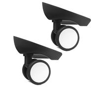 2Pcs Trolley Casters Replacement Heavy Duty Roller Wheel For Luggage Box Suitcase 360 Degree SilentWheel