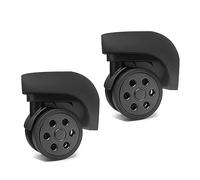 2Pcs Trolley Casters Replacement Heavy Duty Roller Wheel for Luggage Box Suitcase 360 Degree SilentWheel