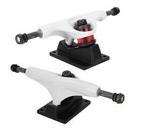 2pcs Truck Longboard Skateboard Truck 4-8 Inch Aluminum Alloy Longboard Truck Bridge White For Skateboard Accessory