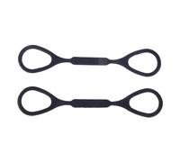 2Pcs Trumpet Slide Stopper Set Rubber Cord Pipe Tow Rope with Tension Drag Easy Install Accessories Trumpet Tension Pipe Drag