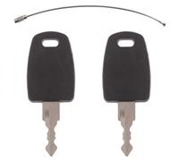 2pcs TSA007 Master Luggage Keys - Compatible with TSA 007 Locks for Suitcase, Travel Bag, Password Combination Lock - Universal Customs Lock Replacement Keys