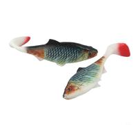 2pcs TStyle Paddle Silicone Bait for Sea Fishing, 13 5cm, 28g, Ideal for Trolling and Predatory Fish (TF-019)