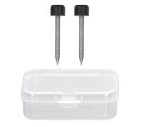 2PCS Tungsten Steel Electrode Rods, Fusion Splicer Electrode Replacement, Electrode Needle for A - 81S A - 87S A - 80S A - 88S 60F 60C 60E Fiber Optic Fusion Splicer