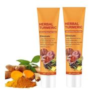 2pcs Turmeric Cream for Pain,Joint Pain Relief Cream,P-Ain Relief Gel,Efficiently Relieve Discomfort,Natural Formula,Soothing and Non-Irritating,Hydrate and Moisturize,Suitable for The Whole Body