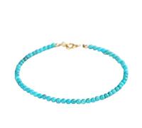 2Pcs Turquoise Crystal Feng Shui for Women Small Crystal Beaded Talisman Stone Reiki Crystal Wealth Amulet Vacation Jewelry Good Luck,3mm