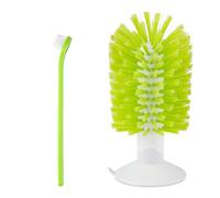 2pcs Turtle Brush, Turtle Shell Brush with Suction Cup Turtle Shell Scratcher Tortoise Shell Cleaning Brush Turtle Exfoliate Brush Turtle Scrub Brush Aquatic Tortoise Tank Supplies
