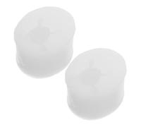 2pcs Turtle Silicone Mold for Wax and UV Glue Crafting | Reusable Silicone, Preserves Fine Detail, Easy Release, White Finish for Festive Decorations and Soap Making