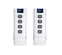 2pcs Tuya ZigBee Control Devices Wireless Scene 4 Key Remote Portable Remote Controls for Home Life