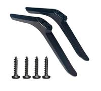 2Pcs TV Legs Set Table Top TV Stand with Screws Practical Television Stand Legs Compatible with Most Stands Suitable for Home and Office Television Use