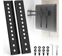 2Pcs TV Mount Extension Bracket, VESA Extender Plate Bracket Kit for Low VESA Pattern TV’s, Suitable for Use with Most VESA mounts and TV Ceiling Mount
