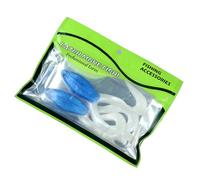 2PCS Twin Tail Soft Frog Lures 11cm 16g Floating Swimbait For Freshwater Saltwater Fishing Fishing Frogs Lures Artificial Swimbait Outdoor