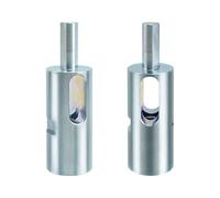 2pcs Twist Ties Tool for 9 Gauge Drill Chuck, High-Strength Easy Twist Tool Compatible with 3/8" Power Drills, Twisted Fence Tool for Fixing Chain Link Fence and Loop Fences