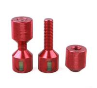 2PCS Two Hole Pins with Built in Level for Flange Alignment 1/2 to 14 Inch 150LB Aluminum Construction with Anodized Black Oxide Finish