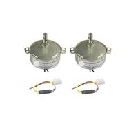 2PCS TYC-50 DC 12V 0.8-1RPM CW/CCW Slow Speed electronic starter Turntable electronic starter Synchronous electronic starter MQXFCZUX