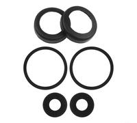 2pcs Type 90 Leather Pump Seal Kit Including O-Rings for Old Fashioned Water Pumps - Heavy Duty Cowhide Replacement Parts