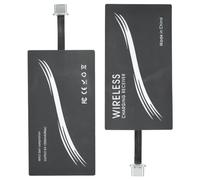 2PCS Type-C Universal Wireless Charger Adapter Mobile Phone Sticker Charging Receiver