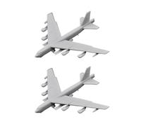 2PCS U.S. B-52G Stratofortress Bomber Resin Model 1/2000-1/350 Scale