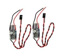 2Pcs UBEC 5V 7A External BEC Voltage Regulator Antijamming Switching Regulator for RC Servos 5V 2-7S Step Down UBEC Module for RC BiCopter FPV Quadcopter Airplane