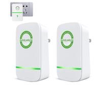 (2pcs, UK Plug) 2/4/6/8 Pcs Power Saver Energy Saver Device, Electricity Saving Device Plug In, Stop-watt Power Saver Electricity Household Appliances