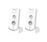 2Pcs Ultra Long Distance Wireless Home Intercoms Bidirectional Voice Interphone for Room to Communication Portable Two-Way Caller Elderly