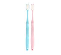 2pcs Ultra Toothbrush for Daily Use Long Handle Gums Care Blue