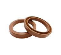 2pcs UN-type FKM Hydraulic Seals, ID 20mm, OD 30mm, Height 5mm