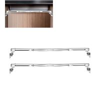 2PCS Undermount Mounting Brackets - Stainless Steel and Adjustable Sink Installation and Repair System Kit for Kitchen and Bathroom (71-100cm/27.95 * 39.37in)