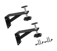 2Pcs Undermount Sink Bracket Basins Heavy Duty Triangular Bracket Mounting Hardware for Basins Reinforcement with Rust Resistant Coating