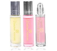 2Pcs Unisex Pheromone Perfume Roll-On - Long-Lasting Romantic Fragrance Oil, Addictive for Men & Women, Travel Size 10ml