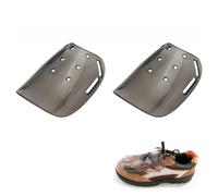 2Pcs Unisex Safety Footwear Guard, Metatarsal Guard for Work Shoes | 12.5*10*3.8cm/4.92*3.94*1.5in, Transparent, for Construction Sites, Warehouse Handling, Machinery Maintenance, Outdoor Work