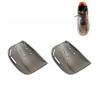 2Pcs Unisex Safety Footwear Guard Metatarsal Guard Work Boot Toe Protector | 12.5*10*3.8cm/4.92*3.94*1.5in, Transparent, for Construction Sites, Warehouse Handling, Machinery Maintenance, Outdoor Work