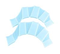 2pcs Unisex Styles Silicones Hand Swimming Fin Flippers Finger Webbed Gloves For Swimming And Skill Masteries Beginner Swim Accessories