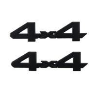 2Pcs Universal 4x4 Car Emblem Badge Black Car Sticker Decals 3D Metal Logo Badge Full Coverage Sticker Replacement Adhesive Emblem Sticker Compatible with Toyota Tundra Car Decorations