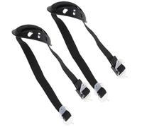 2pcs Universal Adjustable Helmet Chin Strap with Protective Buckle