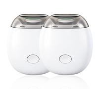 2Pcs Universal Automatic Fingernail Grinder 3 Speeds Electric Nail Clippers with LED Light Rechargeable Manicure Polisher Tool Electric Nail Trimmer for Children Kids Senior Adults