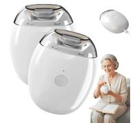 2PCS Universal Automatic Fingernail Grinder Pro, Super Quiet Smart Nail Trimming with LED Light & 3 Speed Settings, USB Rechargeable Electric Nail Clipper Polishing Tool for Baby, Kids, Adults, Senior