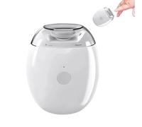 2PCS Universal Automatic Fingernail Grinders,Baby Easy Electric Quiet Smart Nail Trimmer Clippers,Automatic Nail Trimmer Fingernail Grinder for Baby Seniors Adults,Electric Nail Grinder with Light (1)